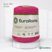 Barbante EuroRoma Colorido N.4 600g Cor Pink 550