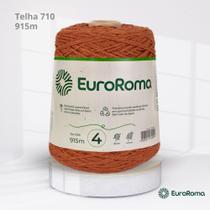 Barbante EuroRoma Colorido N.4 600g Cor Telha 710