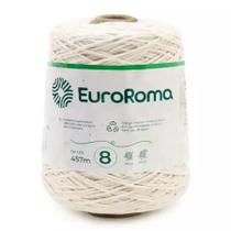 Barbante Euroroma Crochê Tricô Macramê Tear Nº 8 - 457m