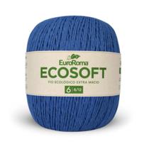 Barbante Euroroma Ecosoft Para Crochê Fio n6 - 400gr