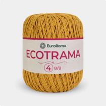 Barbante euroroma ecotrama 08 fios cor 470 mostarda unidade