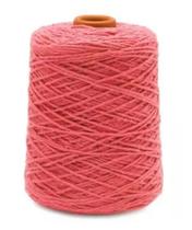 Barbante euroroma fio 8 600 gr cor 1070 melancia 457 metros Barbante euroroma fio 8 600 gr cor 1070 melancia 457 metros