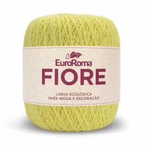 Barbante EuroRoma Fiore 8/4 150g - Amarelo