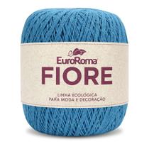 Barbante EuroRoma Fiore 8/4 150g - Azul Piscina - Eurofios