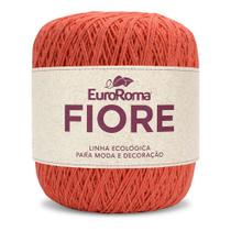 Barbante EuroRoma Fiore 8/4 150g - Laranja