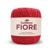 Barbante EuroRoma Fiore 8/4 150g - Vermelho - EuroFios