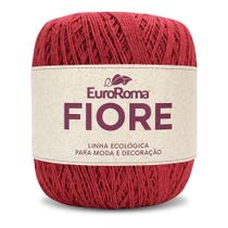 Barbante EuroRoma Fiore 8/4 150g - Vermelho