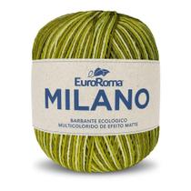 Barbante EuroRoma Milano 4/6 200g - Verde Oliva - Eurofios