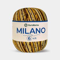 Barbante EuroRoma Milano 6 fios - 200 gr 226mts para crochê