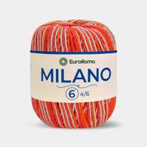 Barbante EuroRoma Milano 6 fios - 200 gr 226mts para crochê