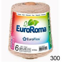 Barbante EuroRoma N6 600g/610m - Cor: 300 - Caqui