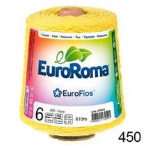 Barbante EuroRoma N6 600g/610m - Cor: 450 - Amarelo Ouro