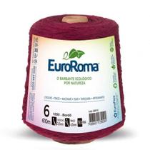 Barbante EuroRoma N6 Cores 600g