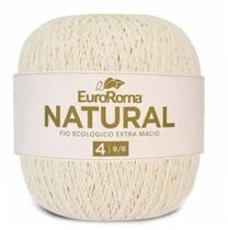 Barbante EuroRoma Natural CRU 8/8 N.4 700g