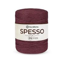 Barbante euroroma spesso 24 fios 1050 bordô unidade Barbante euroroma spesso 24 fios 1050 bordô unidade
