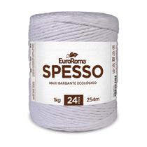 Barbante EuroRoma Spesso 24 fios 1Kg - Branco Barbante EuroRoma Spesso 24 fios 1Kg - Branco
