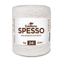 Barbante EuroRoma Spesso 24 fios 1Kg - Cru