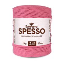 Barbante EuroRoma Spesso 24 fios 1Kg - Rosa Barbante EuroRoma Spesso 24 fios 1Kg - Rosa