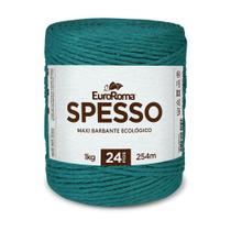 Barbante EuroRoma Spesso 24 fios 1Kg - Verde Água Escuro Barbante EuroRoma Spesso 24 fios 1Kg - Verde Água Escuro