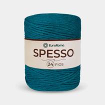 Barbante euroroma spesso 24 fios cor 902 azul pretroleo unidade Barbante euroroma spesso 24 fios cor 902 azul pretroleo unidade