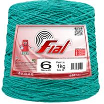 Barbante Fial Colorido Premium 1kg Fio 6