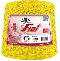 Barbante Fial Colorido Premium 1kg Fio 6