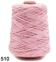 Barbante fio 6 600 gr cor 510 rosa bebe euroroma 610 metros Barbante fio 6 600 gr cor 510 rosa bebe euroroma 610 metros