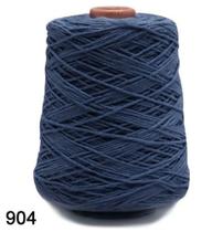 Barbante fio 6 600 gr cor 904 azul marinho euroroma 610 metros Barbante fio 6 600 gr cor 904 azul marinho euroroma 610 metros