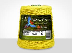 Barbante Fio 6 Amazônia 600 Gramas - AMARELO BEBE