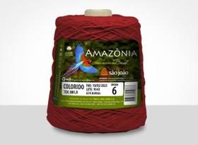 Barbante Fio 6 Amazônia 600 Gramas - VERMELHO