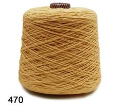 Barbante fio 6 cor 470 mostarda euroroma 610 metros