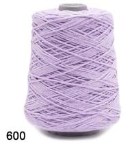 Barbante fio 6 cor 600 lilas claro euroroma 610 metros Barbante fio 6 cor 600 lilas claro euroroma 610 metros