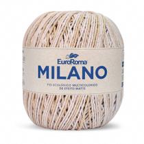 Barbante Milano Fio N 6 Matizado Euroroma p/ Crochê e Tricô