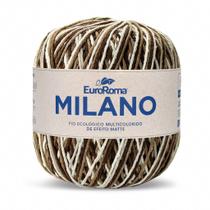 Barbante Milano Fio N 6 Matizado Euroroma p/ Crochê e Tricô