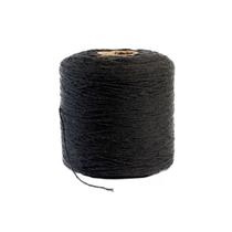 Barbante Ou Linha Para Crochê Colorido Nº 8 - Preto