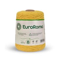 Barbante para Crochê Euroroma Fio 8 Cores 600g 457 metros