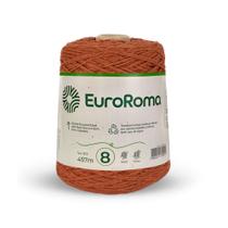 Barbante para Crochê Euroroma Fio 8 Cores 600g 457 metros