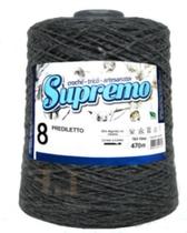 Barbante Prediletto N8 - Supremo Cor 16 Chumbo