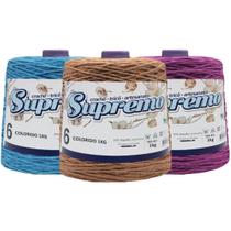 Barbante Supremo Cores 1 KG Nº6