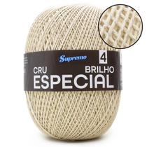 Barbante Supremo Cru Especial Brilho Prata nº 04 - 1150 Metros