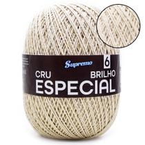 Barbante Supremo Cru Especial Brilho Prata nº 06 - 760 Metros