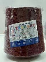 BARBANTE TELEART Nº 3 cor 05 BORDÔ