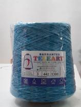 BARBANTE TELEART Nº 3 cor 24 AZUL TURQUESA