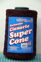 Barbantes Cianorte BC SUPER CONE cor marrom nº6 1,7 kg