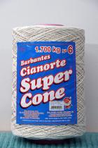 Barbantes Cianorte BC SUPER CONE cor natural nº6 1,7 kg