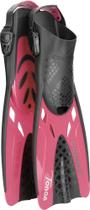 Barbatanas CRESSI Tonga, curto e ajustável, com salto aberto, rosa S/M