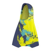 Barbatanas de treinamento de natação Speedo Rubber Short Blade unissex para adultos