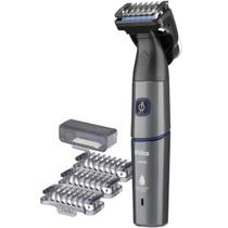 Barbeador Aparador de Pelos Philco Bivolt 7 Acessórios USB PAP02 - Barbeador Aparador de Pelos Philco Bivolt 7 Acessórios USB PAP02 -