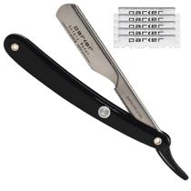 Barbeador de barbear Parker PTB Professional com 5 lâminas Barbeador de barbear Parker PTB Professional com 5 lâminas