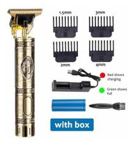 Barbeador De Cabelos Clipper T9 Elétrico BUDA Sem Fio